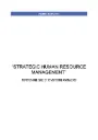 STRATEGIC HUMAN RESOURCE MANAGEMENT (CBM_HR_M3_SHRM)