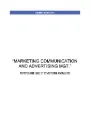 "MARKETING COMMUNICATION AND ADVERTISING MGT." (CBM_MM_M3_MCAM)