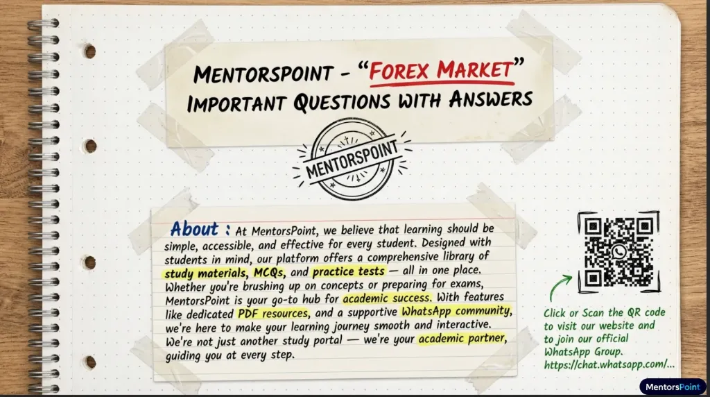 Forex Market (One Shot Summary) (BEC_AAF_M3_FM)