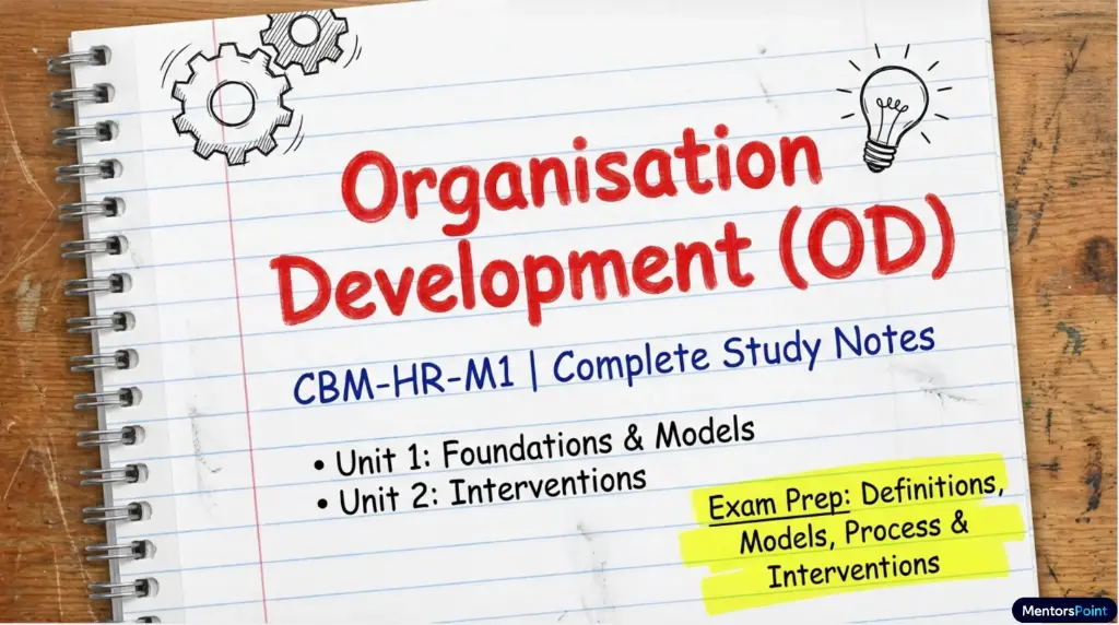Organisational Development (CBM-HR-M1)